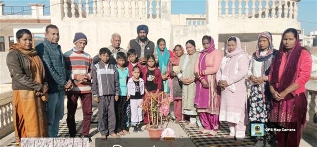 एकल अभियान संस्था ने किया तुलसी पूजन