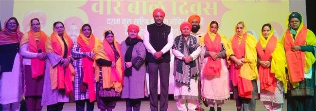 वीर बाल दिवस पर भाजपा ने छोटे साहिबज़ादों की शहादत को किया नमन