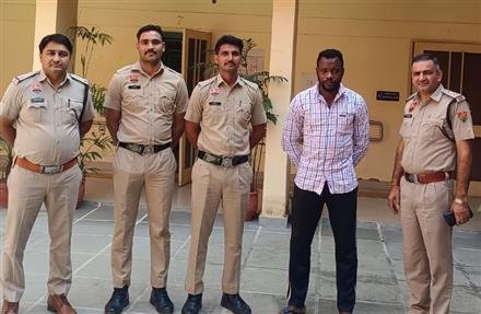 PANCHKULA POLICE DEPORT NIGERIAN DRUG SUPPLIER AFTER COMPLETION OF IMPRISONMENT