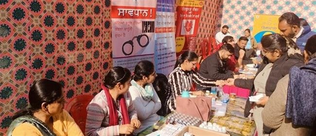 HEALTH, SANITATION AND EMPLOYMENT FOR WOMEN CAMP HELD AT ABOHAR