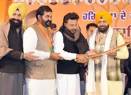 PUNJAB WILL BE DEVELOPED ON THE LINES OF HARYANA AFTER FORMATION OF BJP GOVERNMENT: CM NAYAB SINGH SAINI