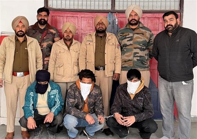 TARGETED KILLING AVERTED IN BATHINDA; THREE LINKED TO ARSH DALLA GANG HELD WITH 4 PISTOLS