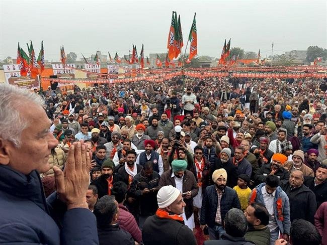 BJP LAUNCHES PUBLIC AWARENESS CAMPAIGN ON ‘VIKSIT BHARAT JI RAM JI’ SCHEME