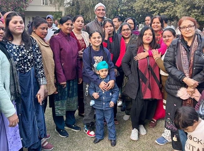 SANDEEP JAKHAR CELEBRATES LOHRI WITH SUPPORTERS