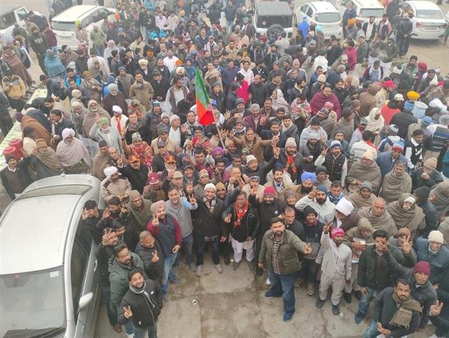 MASSIVE TURNOUT FROM ABOHAR FOR BJP’S MAGHI MELA CONFERENCE