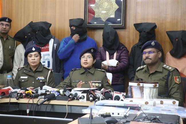 CHANDIGARH  POLICE CYBER CELL CRACKS DIGITAL ARRESTCASE: SIX AMONG LADY HELD  USING NAME OF  CBI OFFICER