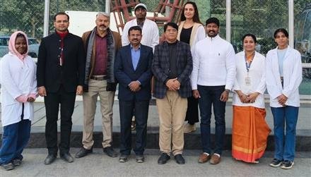 ICCR REGIONAL DIRECTOR VISITS NATIONAL INSTITUTE OF AYURVEDA