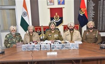 TWO LINKED TO CROSS-BORDER ILLEGAL ARMS MODULE HELD WITH SIX SOPHISTICATED WEAPONS IN AMRITSAR