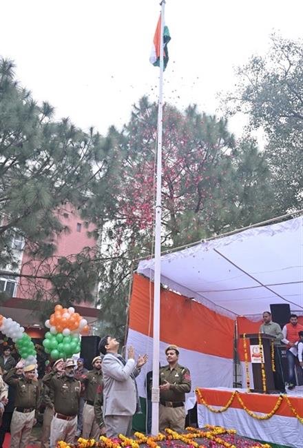 77TH REPUBLIC DAY CELEBRATED AT AAYAKAR BHAWAN, AMRITSAR