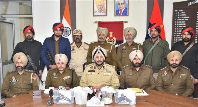 FOUR LINKED TO CROSS-BORDER NARCO-ARMS SMUGGLING MODULE HELD IN AMRITSAR