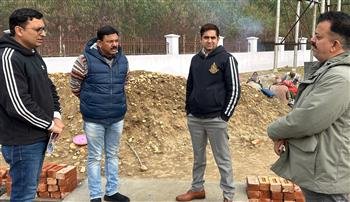 REVIEW MEETING HELD ON PROGRESS OF WORKS FOR UPCOMING BULK DRUG PARK