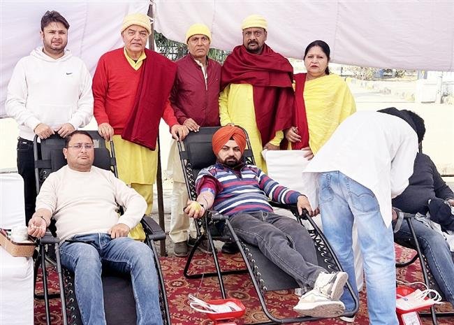 68 UNITS OF BLOOD COLLECTED IN ZIRAKPUR