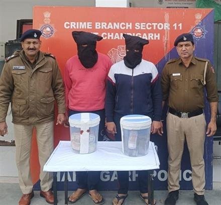 CHANDIGARH POLICE CRIME BRANCH CRACKED CTU CASH BRANCH THEFT CASE , CTU SUB INSPECTOR , OTHER NABBED