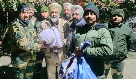 BAAZ AKH' ANTI-DRONE SYSTEM NEUTRALISES DRONE LOADED WITH 4KG HEROIN IN TARN TARAN