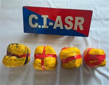 FOUR LINKED TO CROSS-BORDER DRUG SMUGGLING MODULE HELD WITH 5KG HEROIN IN AMRITSAR