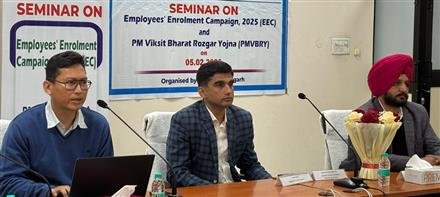 EPFO CONDUCTS SEMINAR ON EMPLOYEES’ ENROLMENT CAMPAIGN FOR PUNJAB GOVT DEPATTS