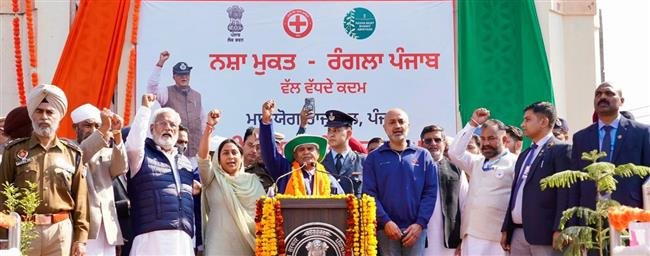 ANTI-DRUG CAMPAIGN IS A JOINT EFFORT OF THE PEOPLE OF PUNJAB TO FREE YOUTH FROM DRUGS: GOVERNOR