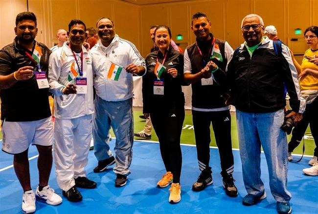 PTR HONORS PARVEEN KUMAR OF INDIANAPOLIS FOR 25 YEARS TENNIS PIN