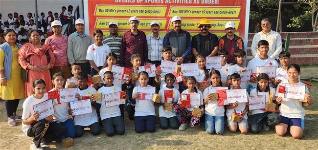 ATHLETICS SPORTS MEET ORGANIZED BY MAA TARA WELFARE FOUNDATION FOR UNDERPRIVILEGED STUDENTS