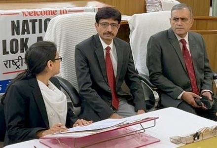 FAMILY COURT REUNITED HUSBAND ,  WIFE WITH TWO DAUGHTERS, LOK ADALAT SORT OUT THOUSANDS CASES