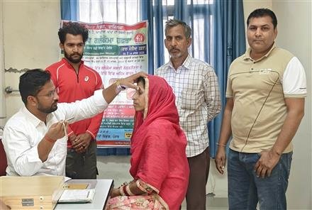 SCREENING AND AWARENESS CAMP ORGANIZED UNDER 'WORLD GLAUCOMA WEEK'