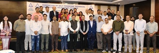 FSFTI RAJASTHAN CHAPTER FORMED AT JAIPUR MEET; OVER 50 COLLEGES JOIN HANDS
