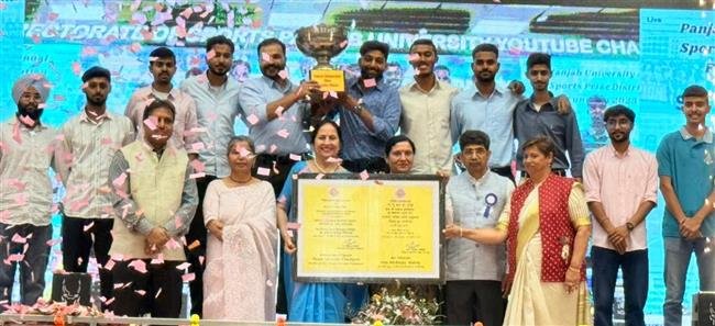 GCE  EMERGES AS OVERALL CHAMPIONS IN C DIVISION AT PANJAB UNIVERSITY SPORTS MEET 2025–2026